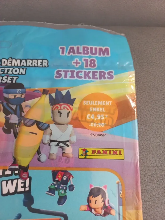 Pack stumble guys panini album + 18 stickers - photo numéro 2