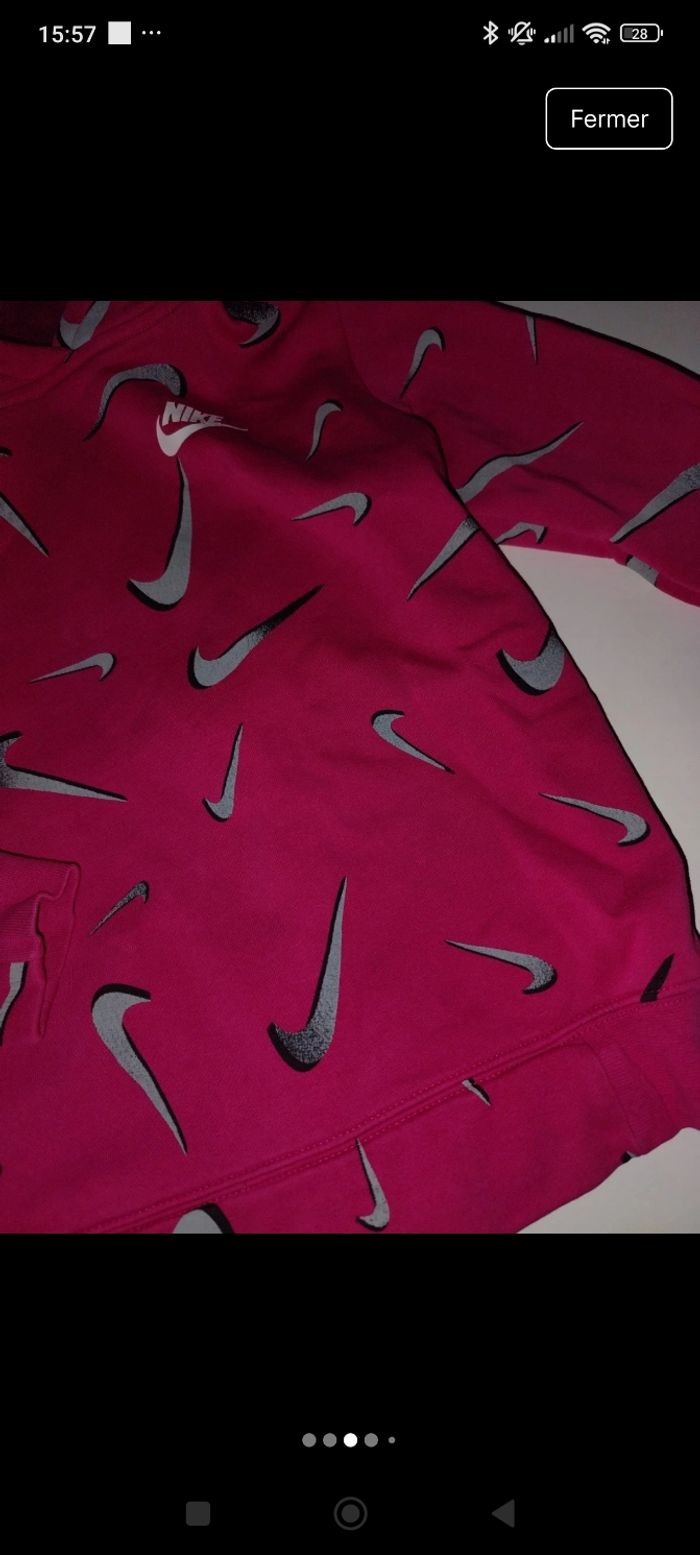 Pull Nike fille taille L - photo numéro 3