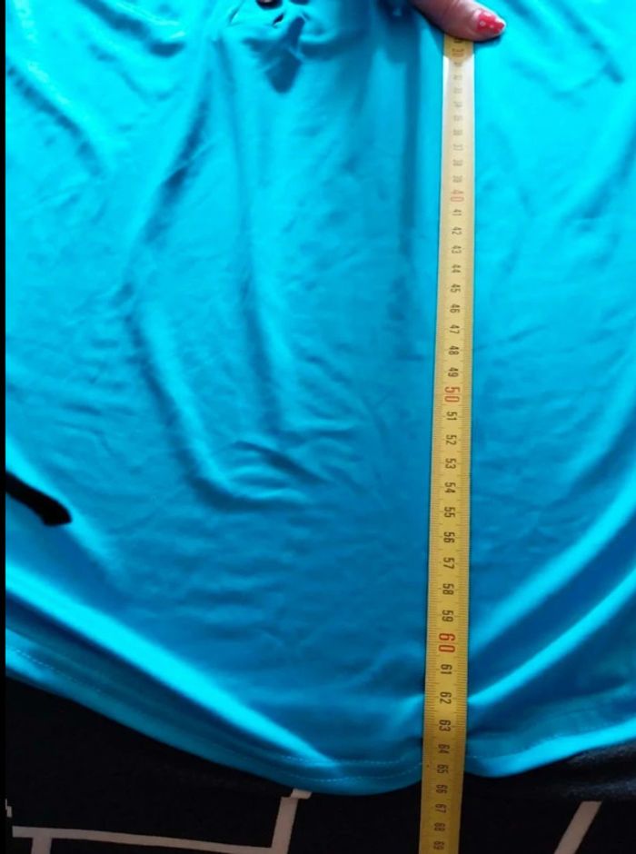 Haut bleu turquoise T8XL - photo numéro 7