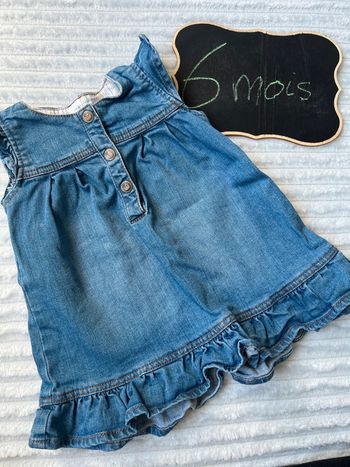 Robe en jean 6 mois