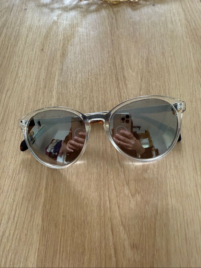 Lunette de soleil homme argenté marron intersport taille unique - photo numéro 2