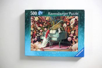 Puzzle 500 pièces "Rabbit Recital" par Demelsa Haughton, marque Ravensburger