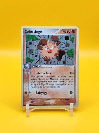 Pokémon Colossinge rare bloc ex Rouge feu vert feuille