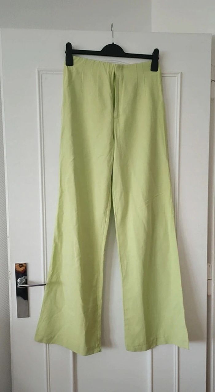 Pantalon large Zara