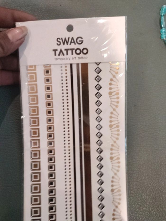 Plaquette de tatouage temporaire - photo numéro 5