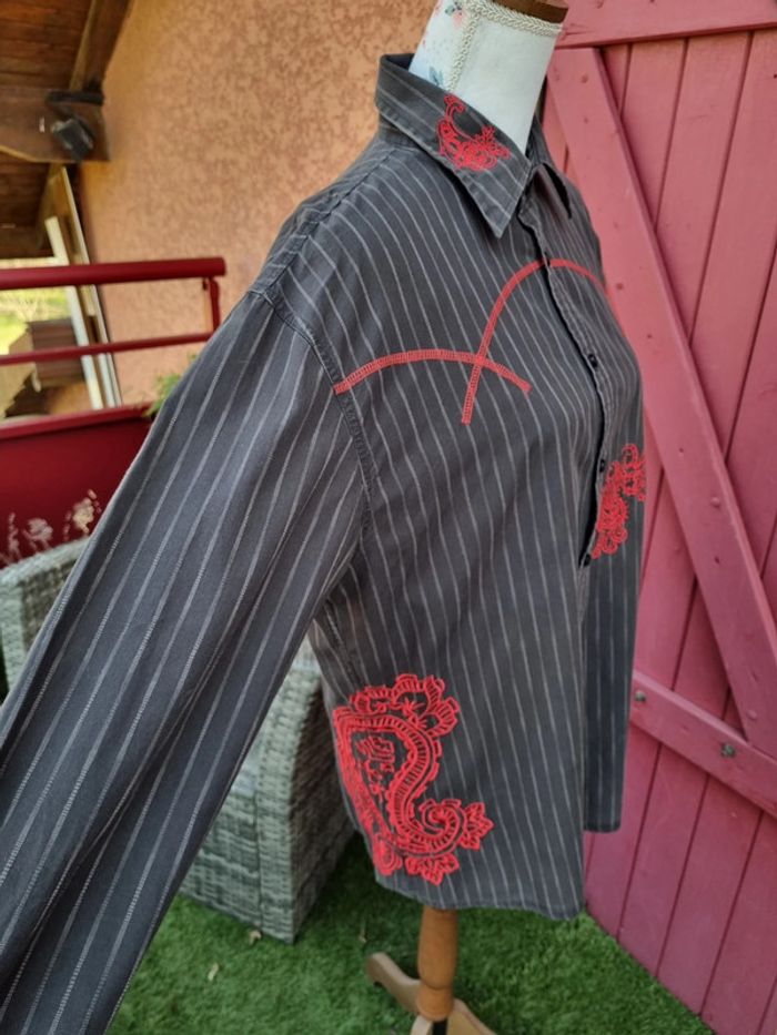 Chemise homme à manches longues T. 41/42 - photo numéro 5