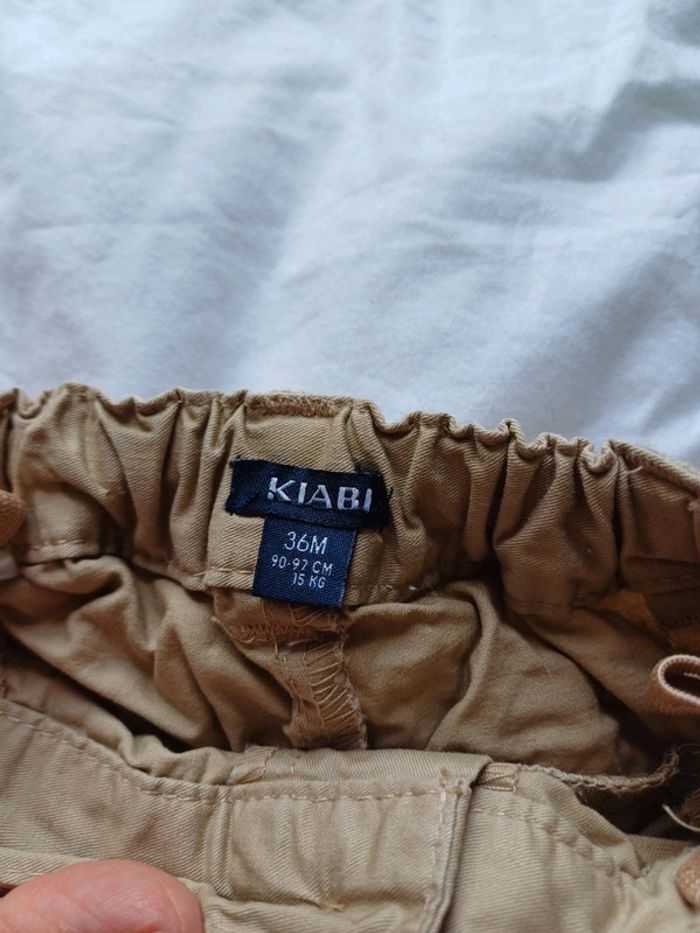 Pantalon léger 3 ans marron Kiabi - photo numéro 2