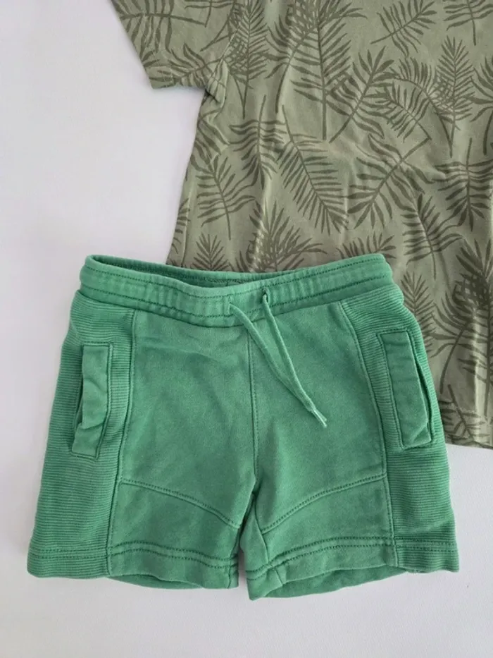 Ensemble short kaki - photo numéro 2