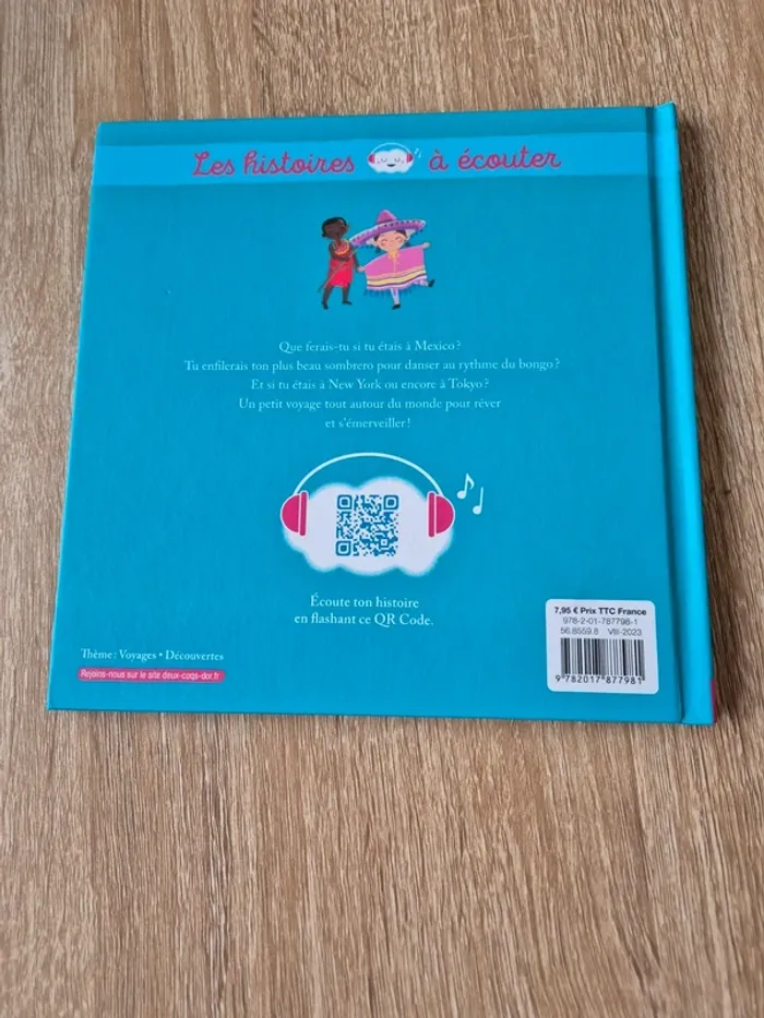 Livre Les histoires à écouter Tout autour du monde - photo numéro 2
