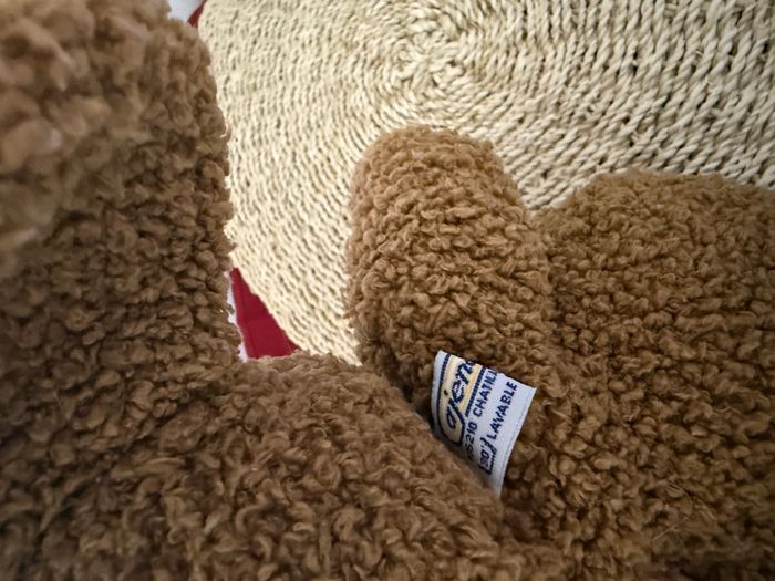 Doudou souris beige marron - photo numéro 5