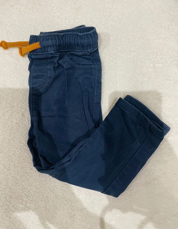Pantalon avec cordon à la taille - 80 cm - photo numéro 7