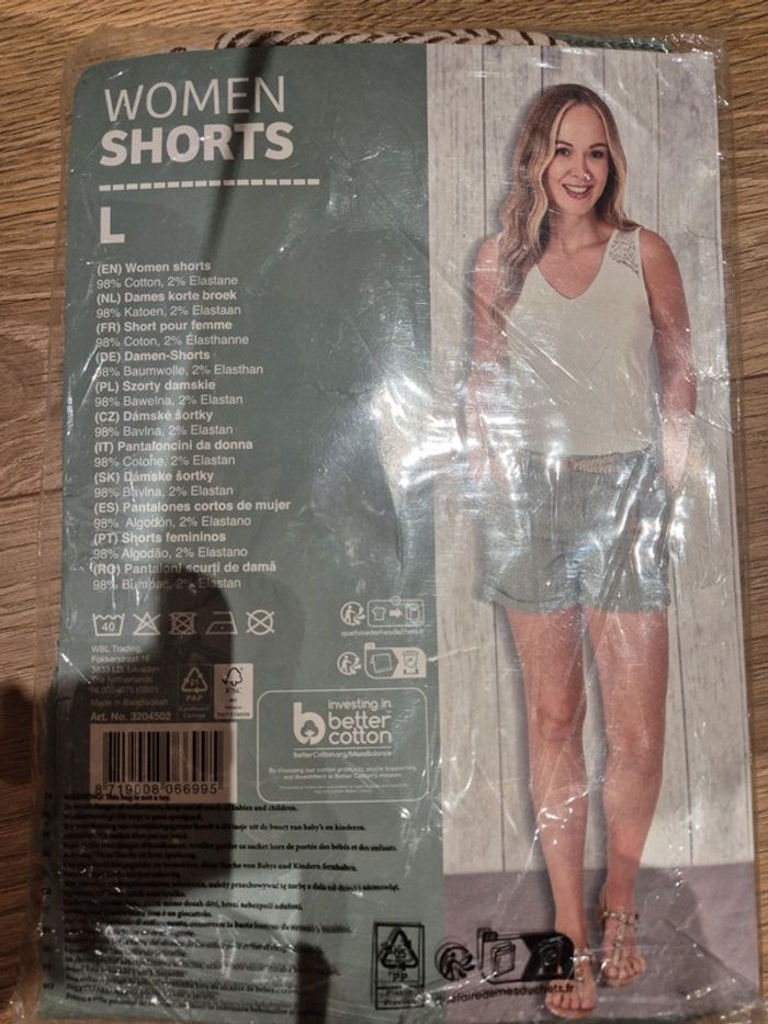 Short #coton L - photo numéro 6