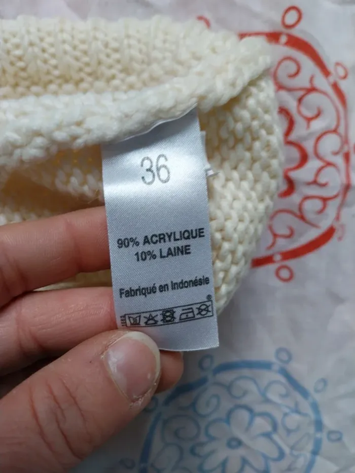 Robe pull en laine taille 36 - photo numéro 5