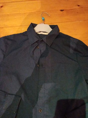 Chemise h&m bleu marine