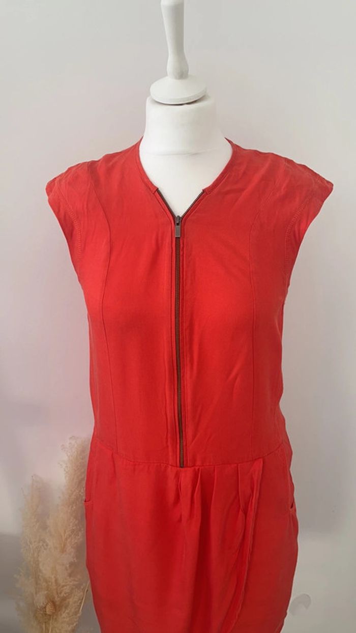 Robe The Kooples corail XS comme neuve - photo numéro 3