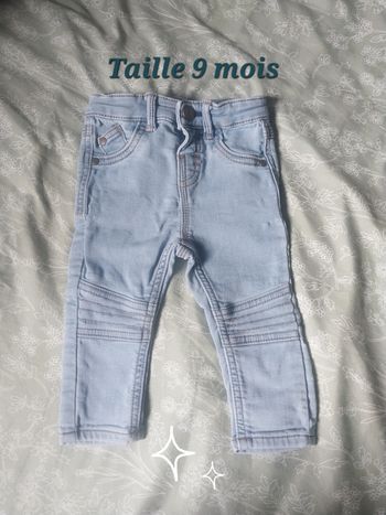 Jean slim kiabi taille 9 mois