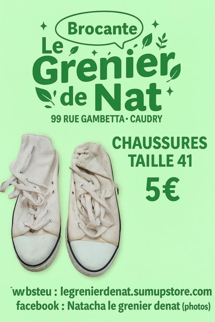 Chaussures blanches taille 41