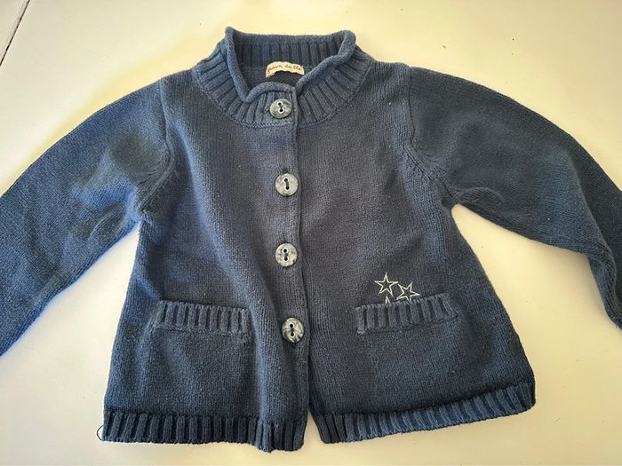 Gilet bleu marine