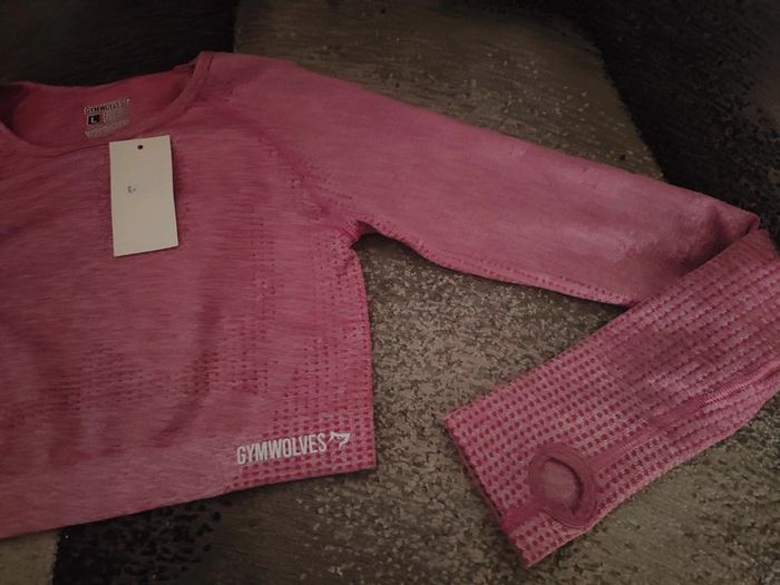 Crop Top Sport Femme Stretch Confort - photo numéro 3