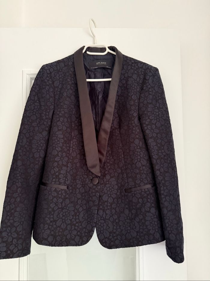 Zara blazer dentelle
