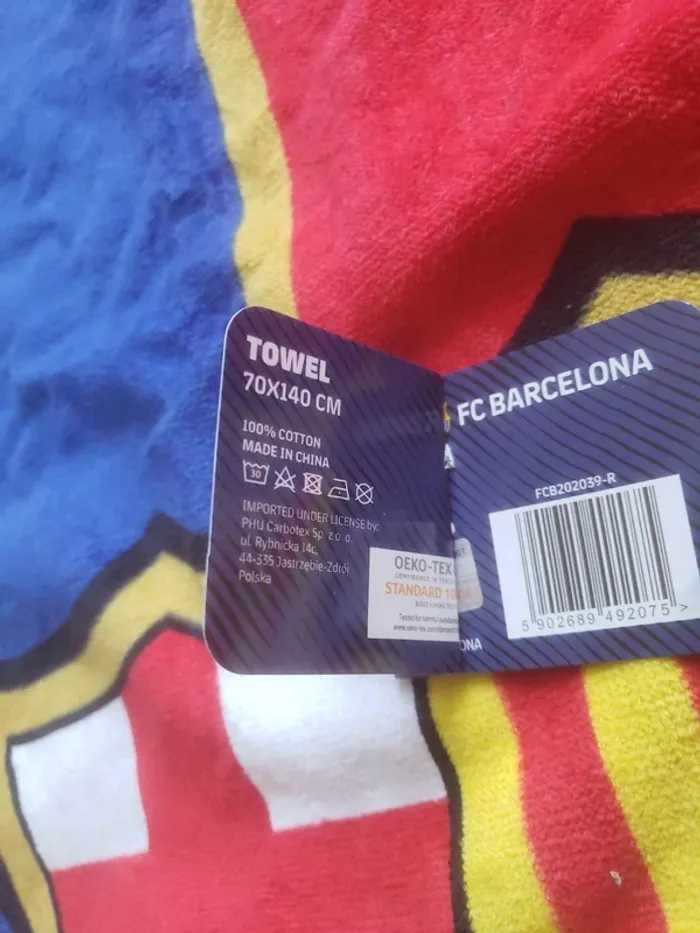 Serviette de bain FCB - photo numéro 3