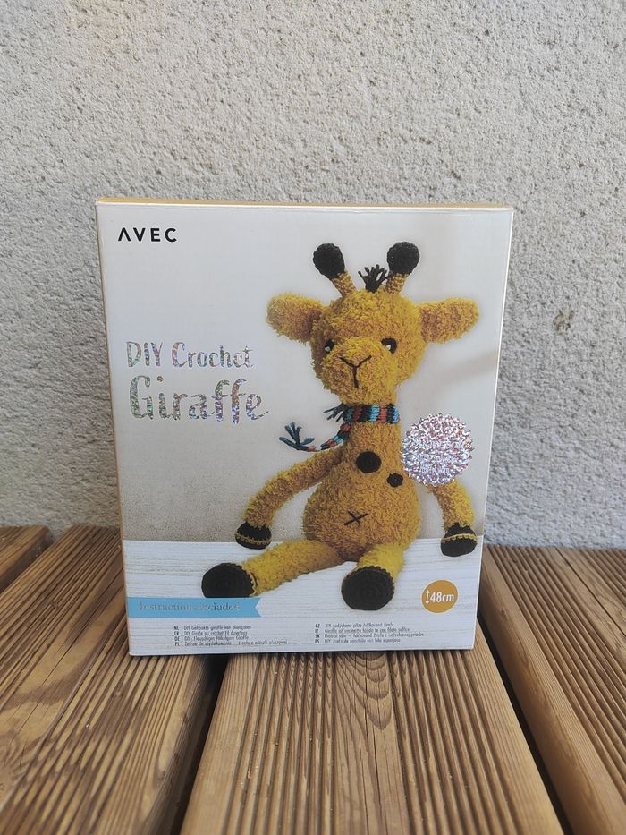 Kit DIY Crochet Giraffe – Neuf – 48 cm
