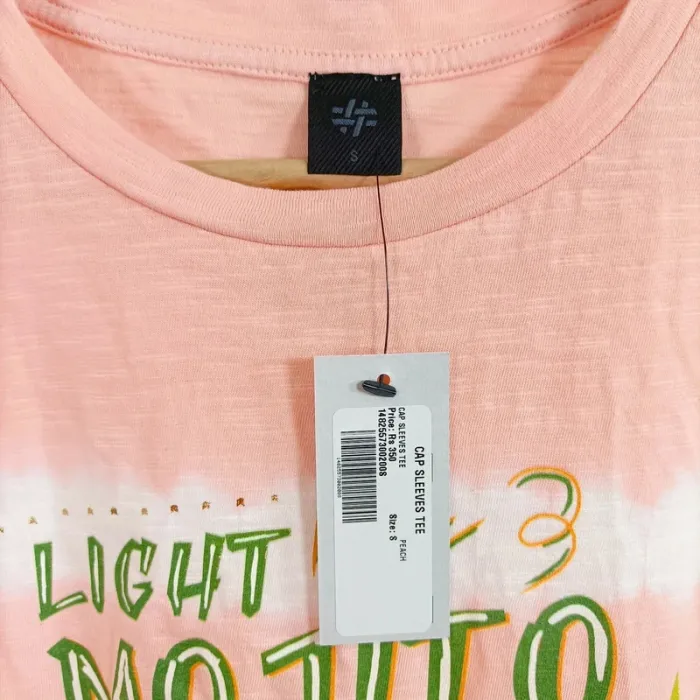 T-shirt tie & dye rose – imprimé Mojito – Taille S A682 - photo numéro 7