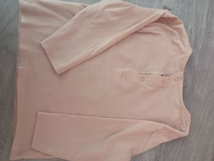 T-shirt rose pale avec dessin - photo numéro 4