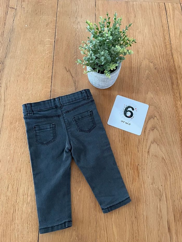 Pantalon legging noir kiabi 6 mois - photo numéro 2