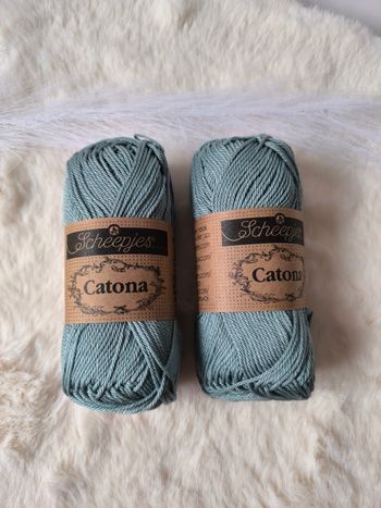 2 catona bleu argent 528