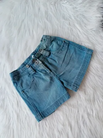 Short en jean bleu clair Okaïdi 6 ans - 114cm