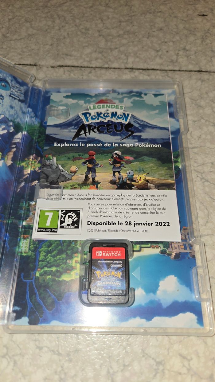 Jeu Nintendo switch Pokémon diamant - photo numéro 2