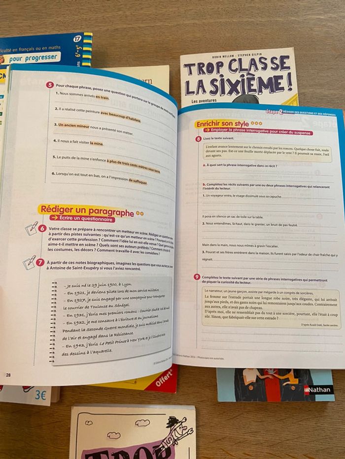 Lot de quatre guides pour réussir son entrée en 6e - photo numéro 12