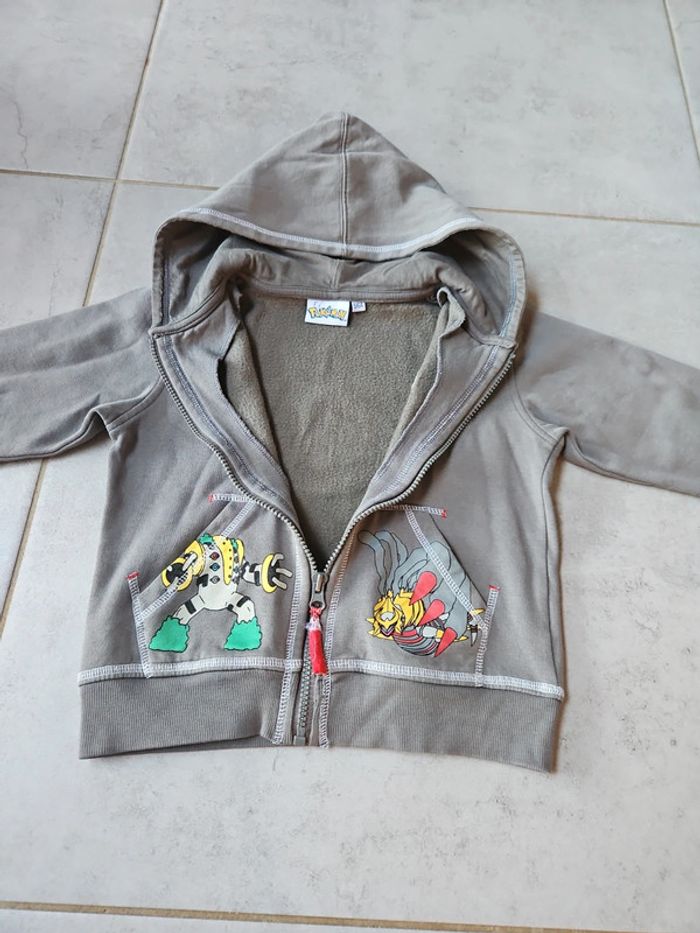 Veste zippée Pokémon 4/5 ans - photo numéro 2
