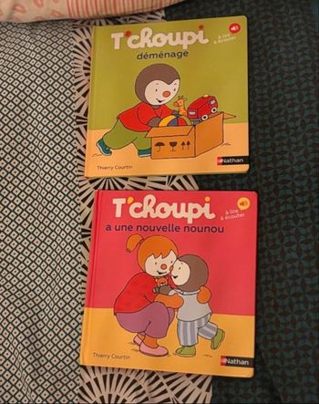 2 livres tchoupi 