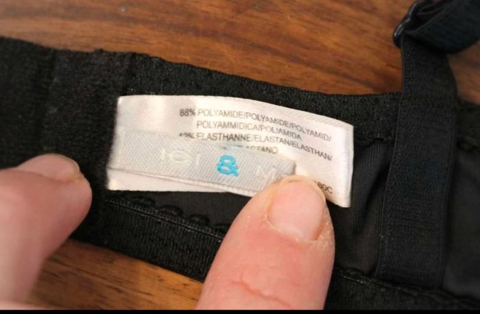 Soutien Gorge noir/blanc - Ici et maintenant - 95C - photo numéro 10