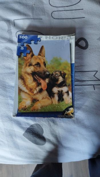 Puzzle 500 pièces chiens 