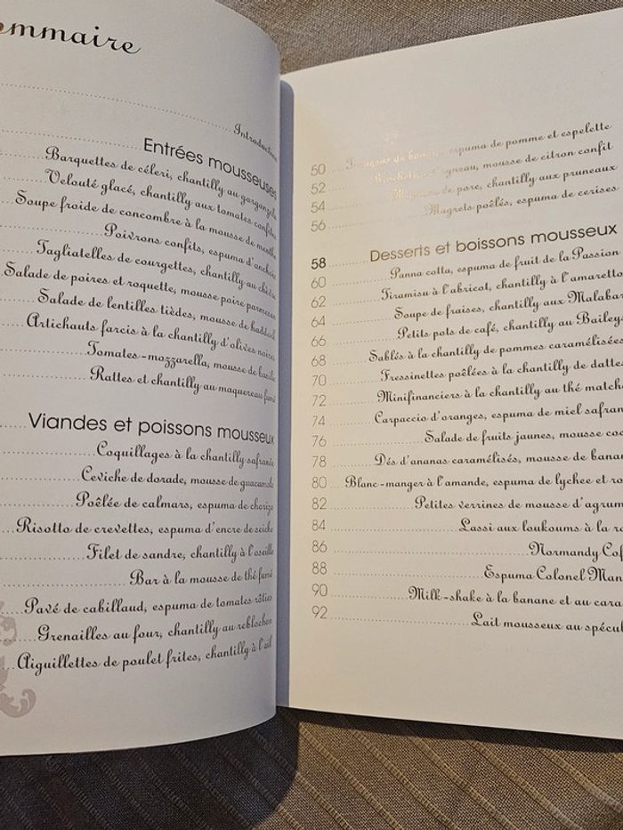 Livre Espumas, mousses et chantilly - photo numéro 3