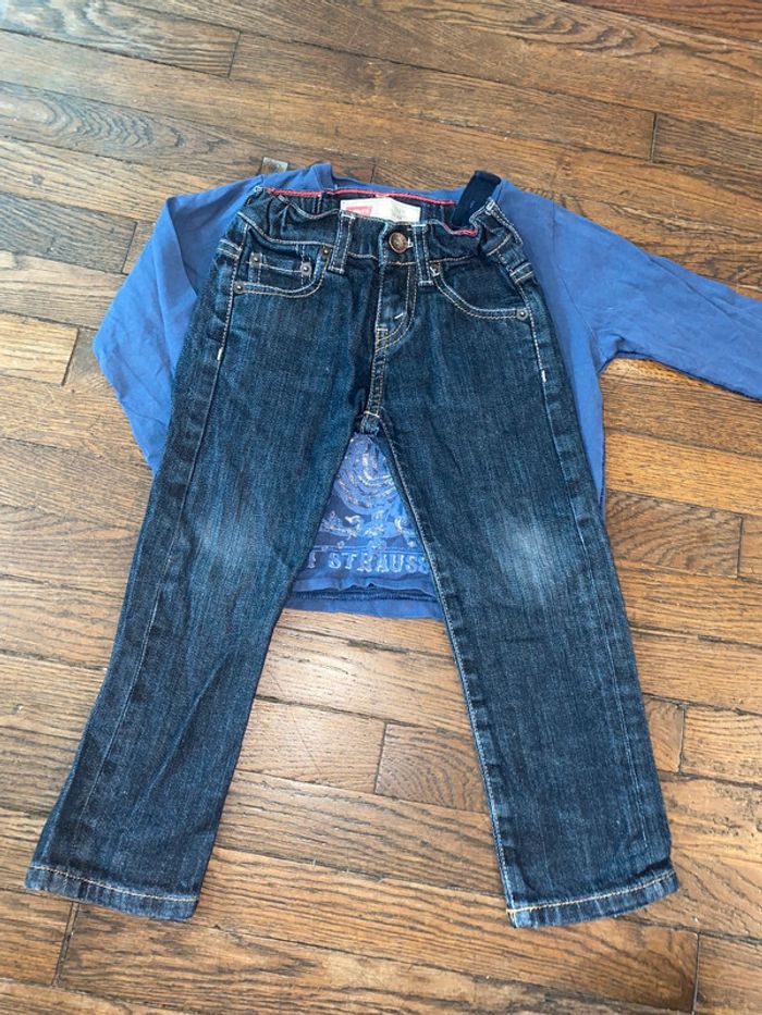 ensemble Levi's  3 ans - photo numéro 2