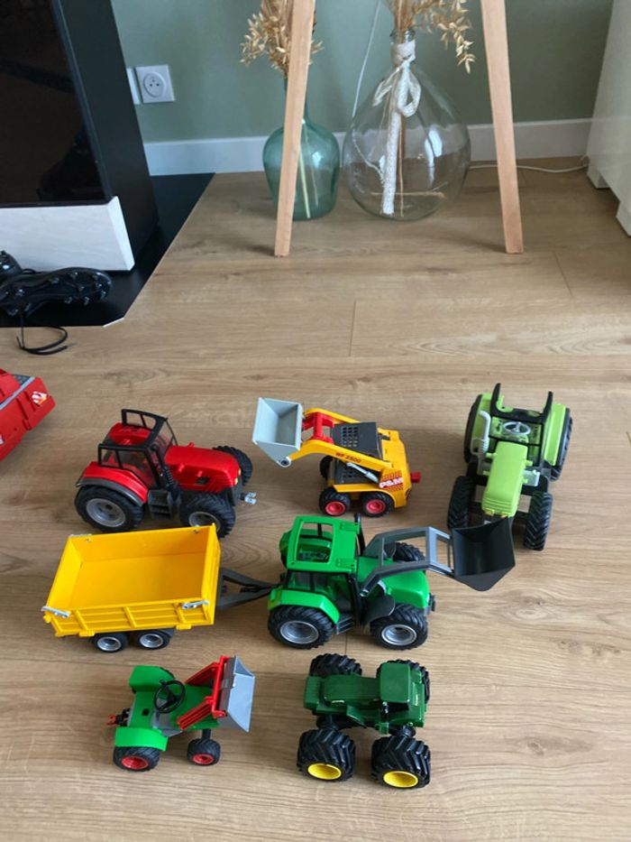 Lot de tracteur PlayMobil - photo numéro 2