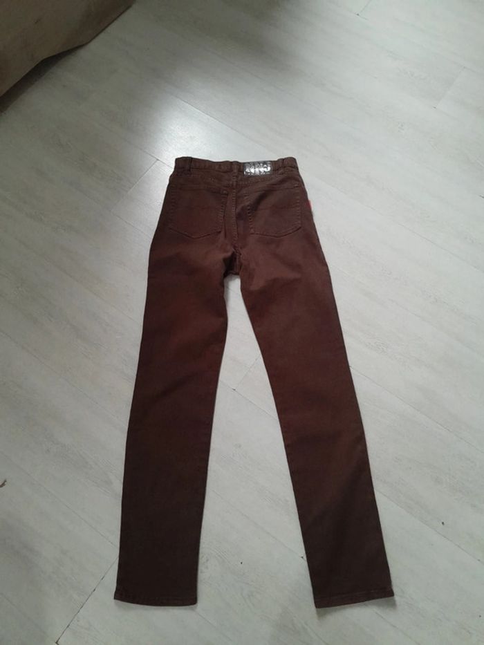 Jean vintage naf naf slim taille haute - photo numéro 2