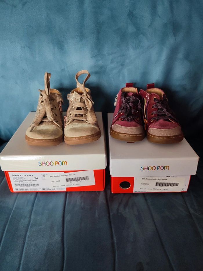 Lot chaussures Shoopom