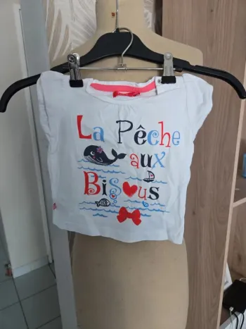 Tee shirt fille 12 mois