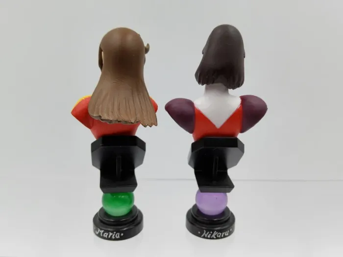 UFO Grendizer Figure - FiguAx Dynamic Heroine Block - Grace Maria Fleed & Makiba Hikaru Mini Bust - photo numéro 3