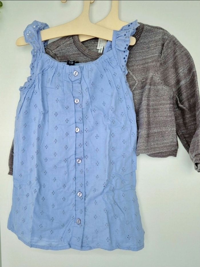 Ensemble gilet et robe