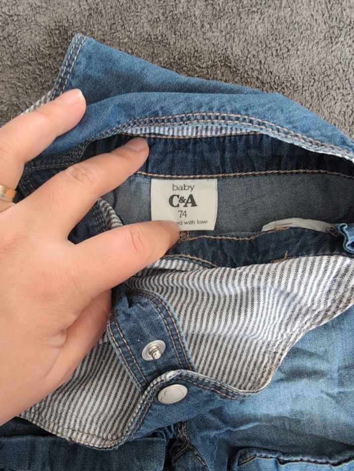 Salopette short 12 mois - photo numéro 2