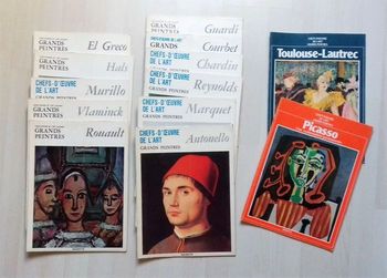 Chefs d 'œuvre de l'art Grands Peintres - Vintage