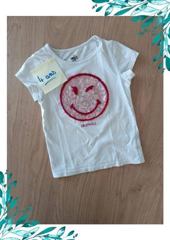T-shirt 4 ans fille
