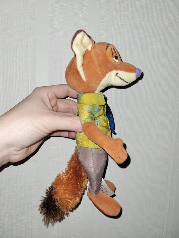Peluche renard zootopie nick - photo numéro 4