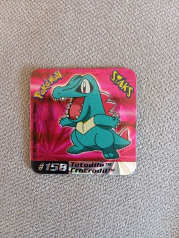 Magnet Pokémon Staks 2002 N°158 Crocrodil